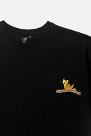 Whimsy Tee front original graphic artwork detail – Studio Drop