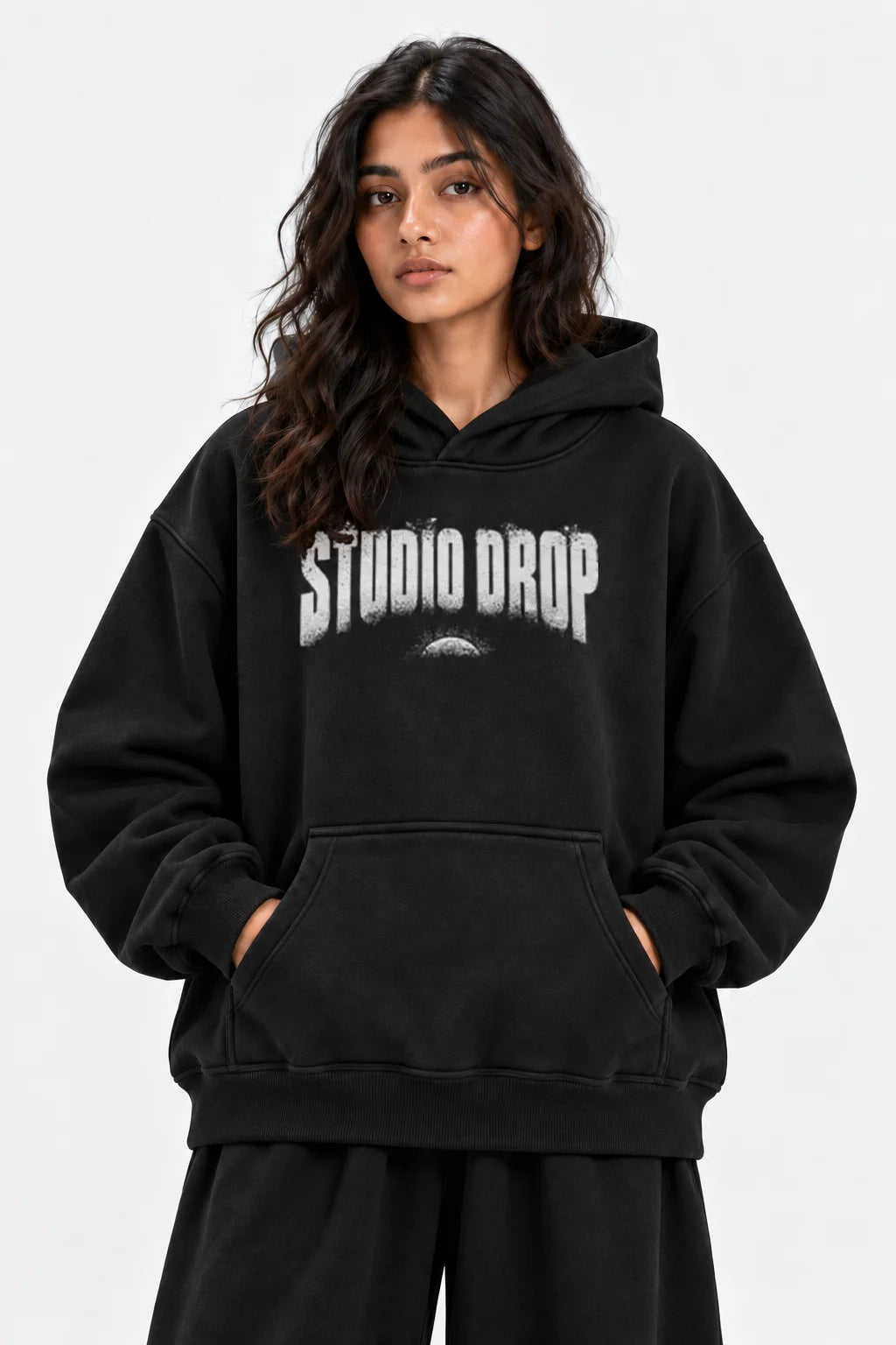 Static Oversized Hoodie