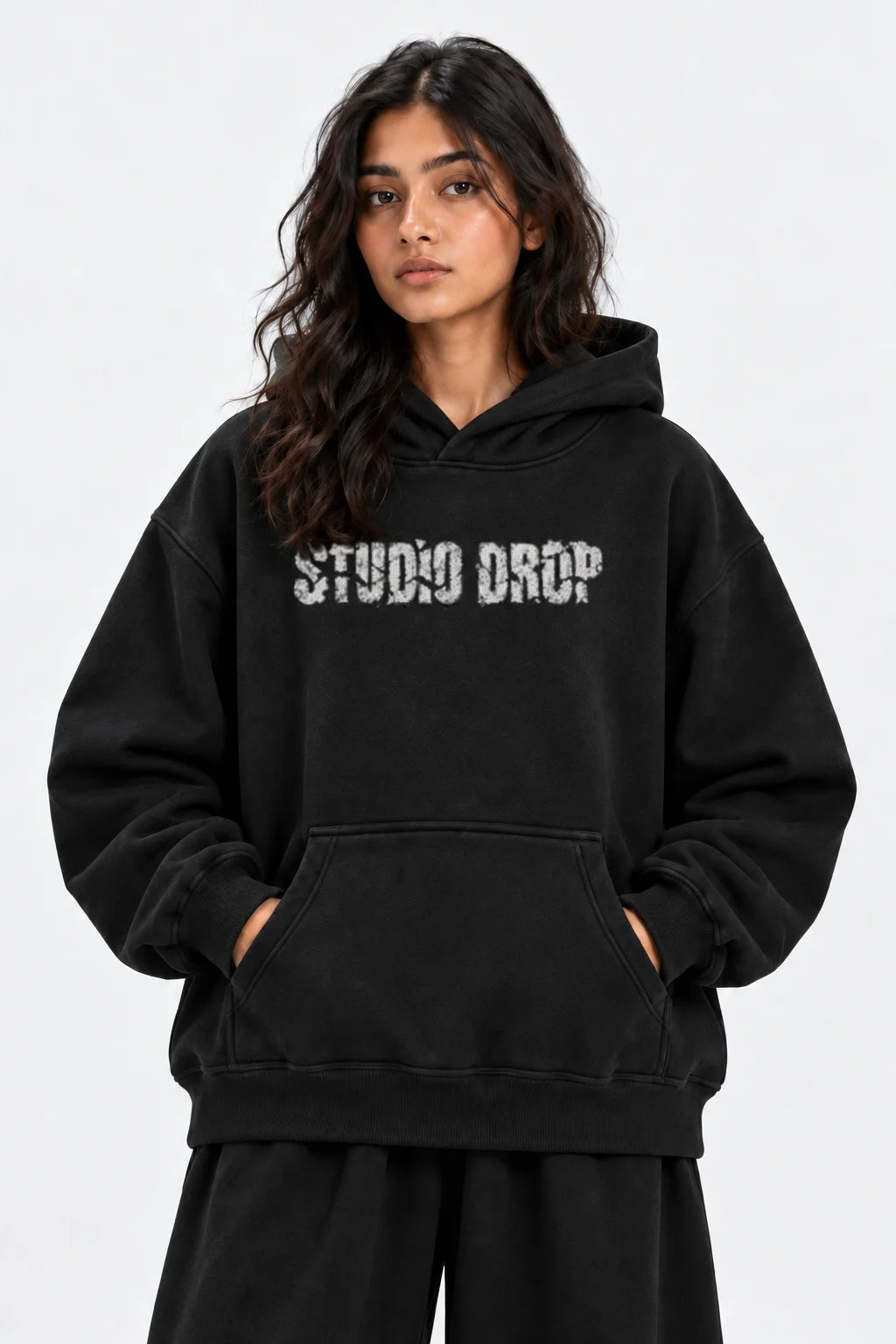 Raw Oversized Hoodie